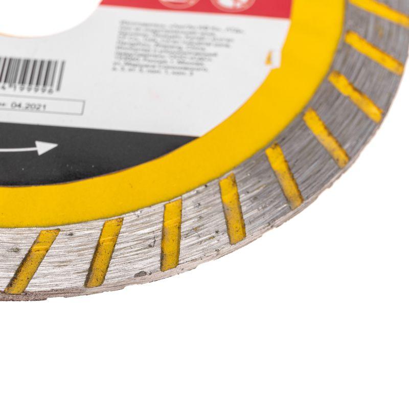  Диск алмазный отрезной Turbo волна 115х22.2х2х10мм Kranz KR-90-0130 фото в каталоге от BTSprom.by