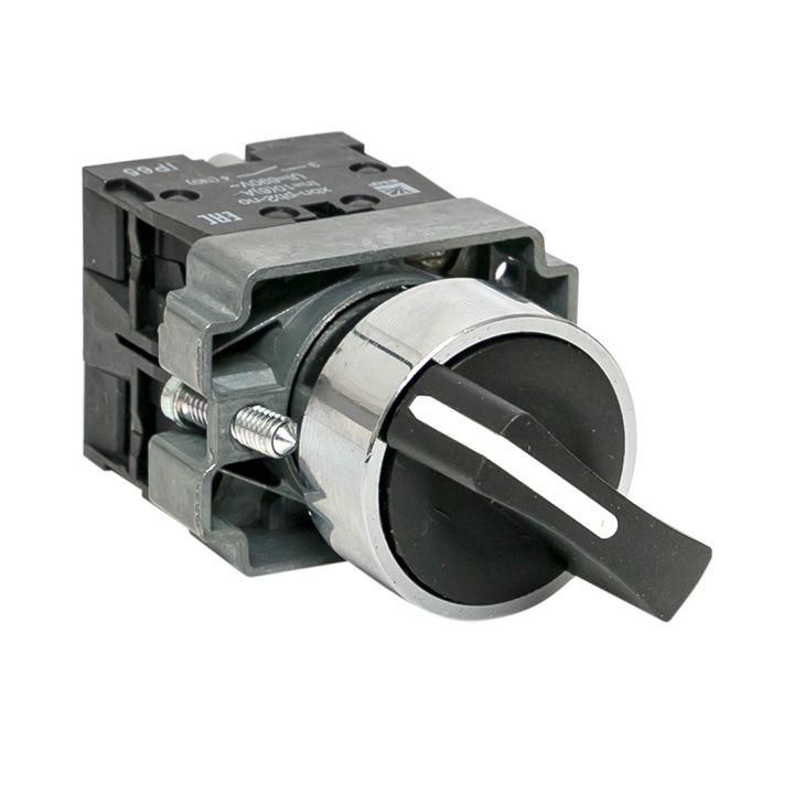 переключатель bd33 3p короткая ручка 2no ip65 proxima ekf xb2-bd33-65 от BTSprom.by