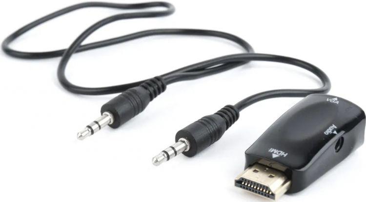 адаптер интерфейсов 1920х1080 hdmi a (m)-vga (f)-mini jack (f) filum fl-a-hm-vgaf-mjack-1 от BTSprom.by