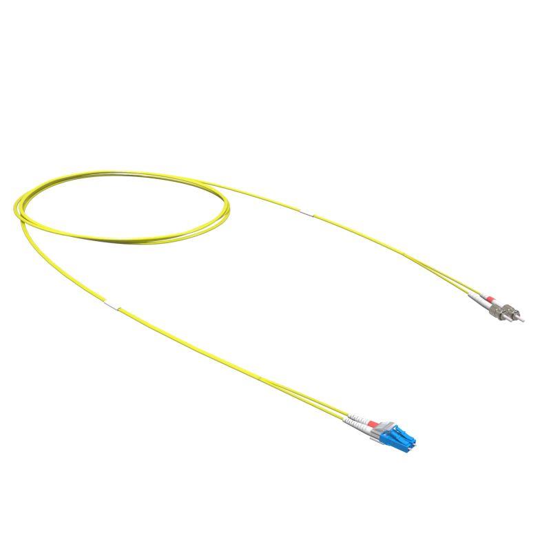 шнур оптический коммутационный переходной duplex lc-upc/st-upc 9/125 os2 10м dkc rnpc9dsulu10 от BTSprom.by