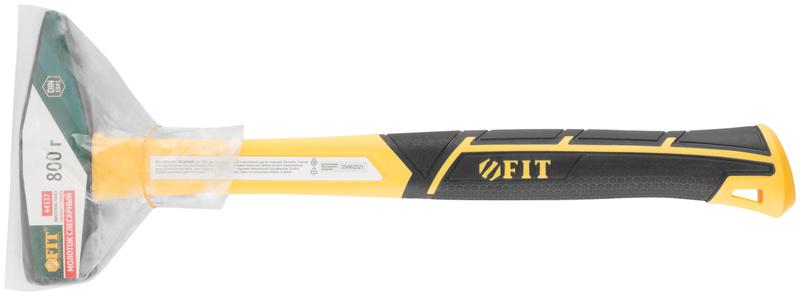  Молоток кованый Профи 800г фибергласовая усилен. ручка FIT 44337 фото в каталоге от BTSprom.by