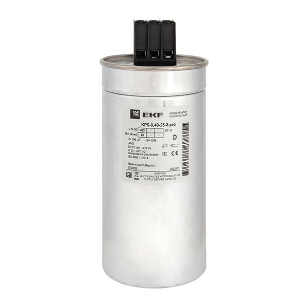 конденсатор косинусный кпс-0.4-25-3 pro ekf kps-0.4-25-3-pro от BTSprom.by