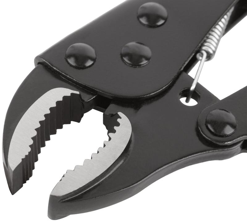  Зажим ручной с фиксатором тип WR черненый 180мм FIT 52712 фото в каталоге от BTSprom.by