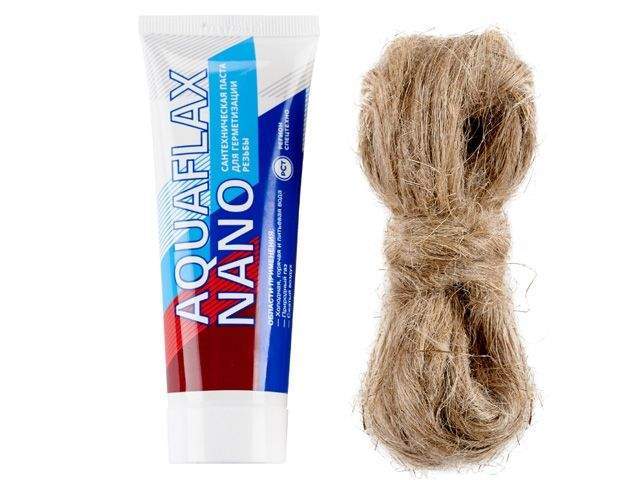 набор "aquaflax nano" 80гр.+лен 20гр. (сантехмастер) 61005 от BTSprom.by