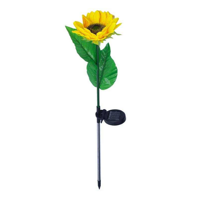 светильник светодиодный садовый usl-s-814/pt700 sunflower подсолнух 8led тепл. бел. ip44 на солнечн. батарее аккум. 1хaa ni-mh (в компл.) uniel ul-00009378 от BTSprom.by