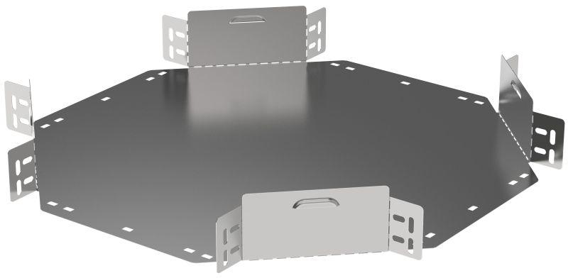 Ответвитель для лотка 80х300 0.6мм ESCA 3 IEK ES3-KR-080-300-06 от BTSprom.by