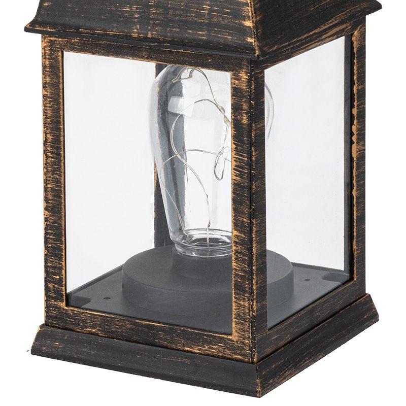 Фонарь декоративный 10.5х10.5х22.5см тепл. бел. со свечкой корпус бронз. Neon-Night 513-053 фото в каталоге от BTSprom.by  Фонарь декоративный 10.5х10.5х22.5см тепл. бел. со свечкой корпус бронз. Neon-Night 513-053 фото в каталоге от BTSprom.by