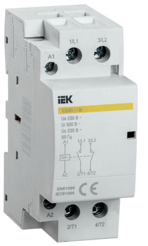 контактор модульный км40-11м ac karat iek mkk11-40-11 от BTSprom.by