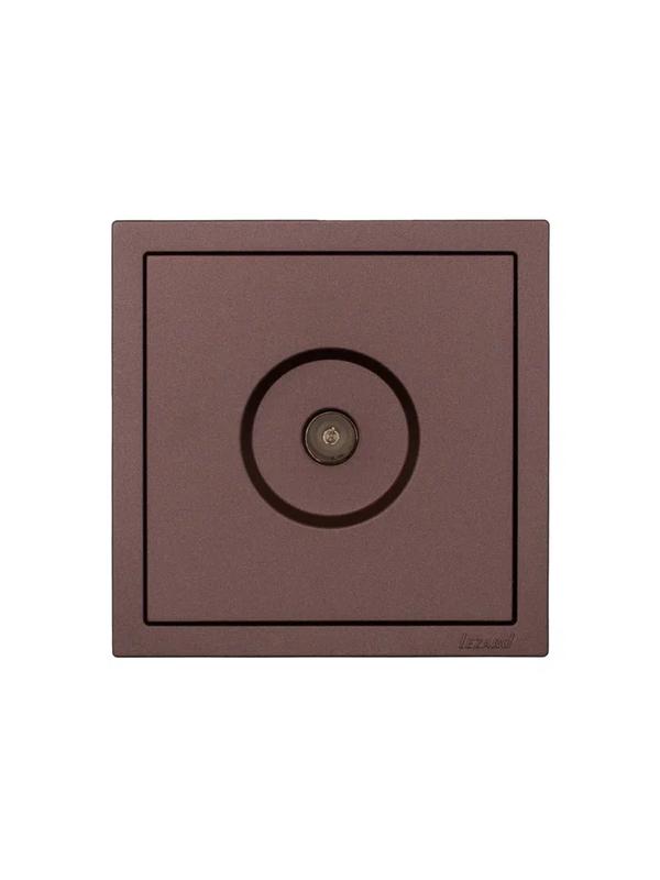  Розетка ТВ оконечная СП ZIMA IP20 шоколад LEZARD 704-7388-130 фото в каталоге от BTSprom.by