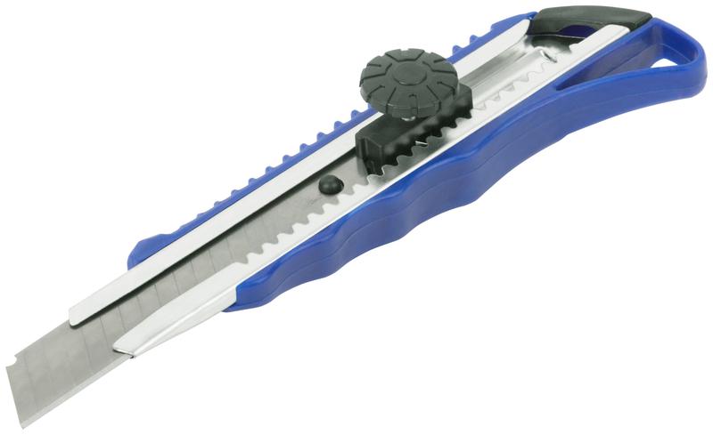  Нож технический пластиковый 18мм вращающийся прижим MOS 10194М фото в каталоге от BTSprom.by