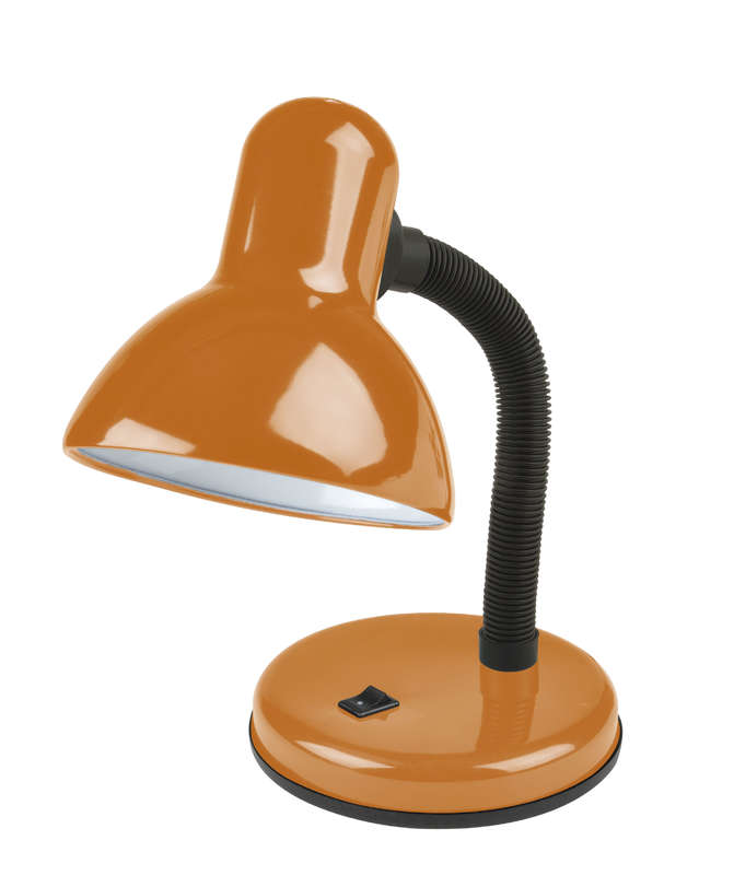 светильник настольный tli-225 orange e27 механ. выкл. оранж. uniel ul-00001802 от BTSprom.by