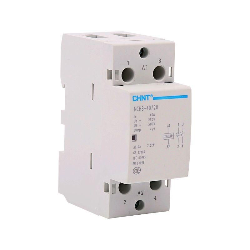контактор модульный nch8-40/20 40а 2но ac 220/230в 50гц (r) chint 256081 от BTSprom.by