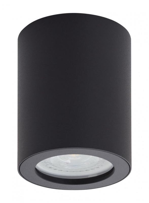 светильник 15вт gu10 ip44 накладной влагозащ. алюм. черн. denkirs 427057 от BTSprom.by