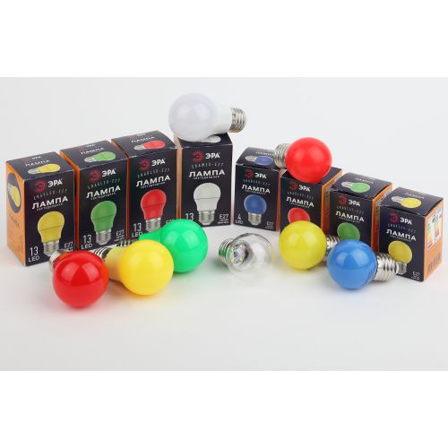 Лампа светодиодная ERAW45-E27 P45 1Вт шар бел. E27 4SMD для белт-лайт ЭРА Б0049577 фото в каталоге от BTSprom.by