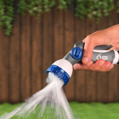  Пистолет-распылитель 8 реж. пластик. (12/48) Green Apple Б0003093 фото в каталоге от BTSprom.by