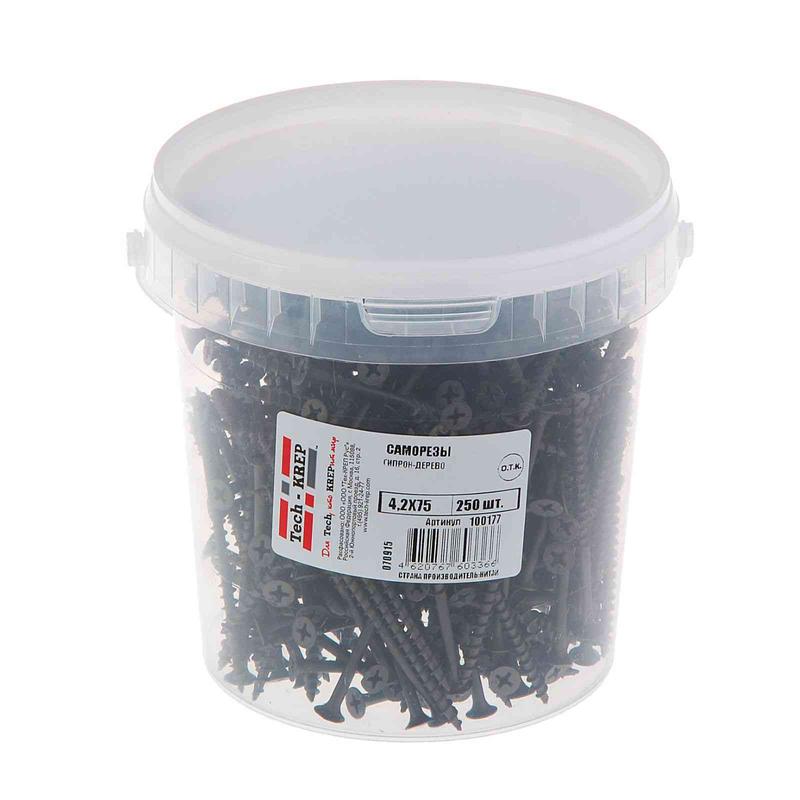 саморез шсгд 4.2х75 (уп.250шт) tech-krep/zitar 100177 от BTSprom.by