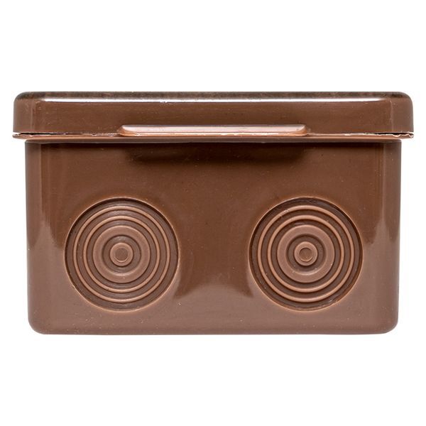  Коробка распаячная КМР-030-035 пылевлагозащ. 80х80х54 без мембранных вводов темн. дерево PROxima EKF plc-kmr-030-035-t фото в каталоге от BTSprom.by