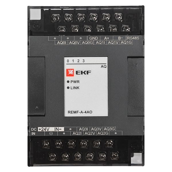  Модуль аналогового вывода REMF 4 PRO-Logic (без поверки) EKF REMF-A-4AO фото в каталоге от BTSprom.by
