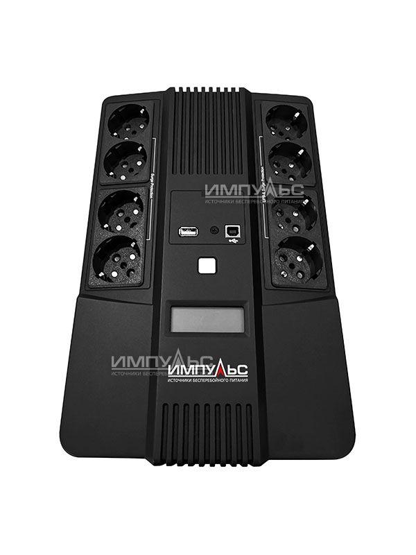 источник бесперебойного питания мастер 1000 1000ва/600вт led usb rj11/rj45 schukox8 mt10201 импульс от BTSprom.by