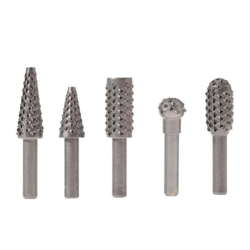 набор борфрез (шарошек) по дереву (5 предметов) kranz kr-91-0798 от BTSprom.by