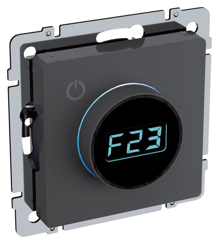 термостат электронный с индик. brite сп ip20 тс10-1-брг механизм графит iek br-rt11-k53 от BTSprom.by