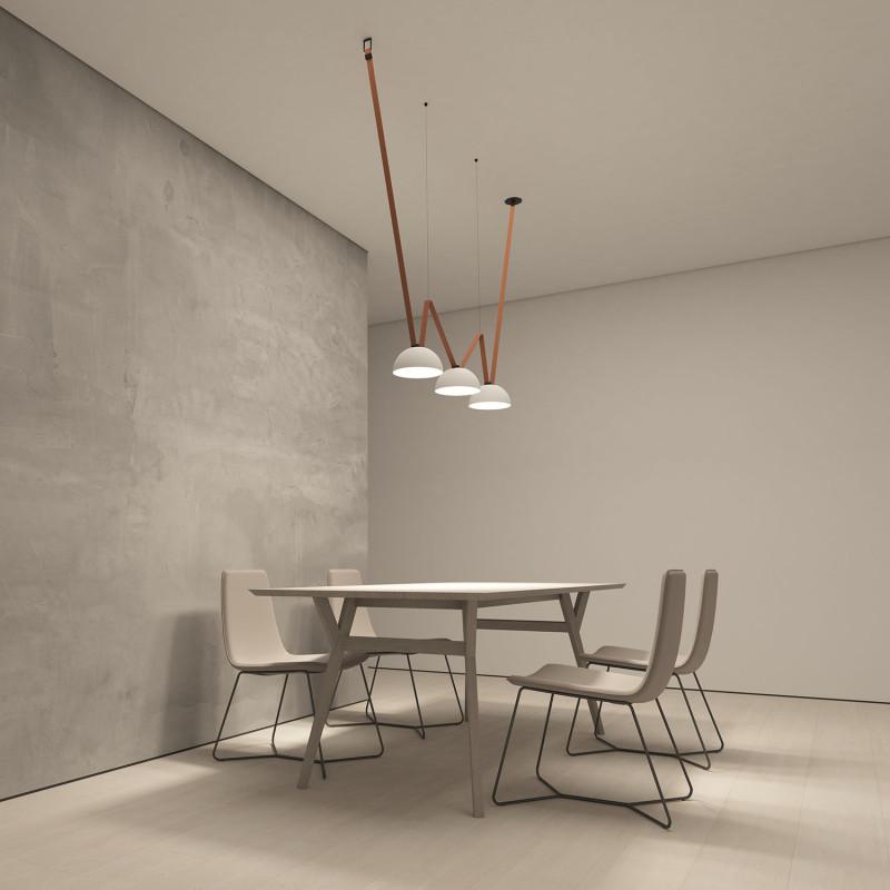  Светильник для трека-ремня Belty Flow 24Вт 3000К IP20 48В DC 220х117мм RA90 120град. со светодиодом алюм. бел. с черн. DENKIRS 760234 фото в каталоге от BTSprom.by