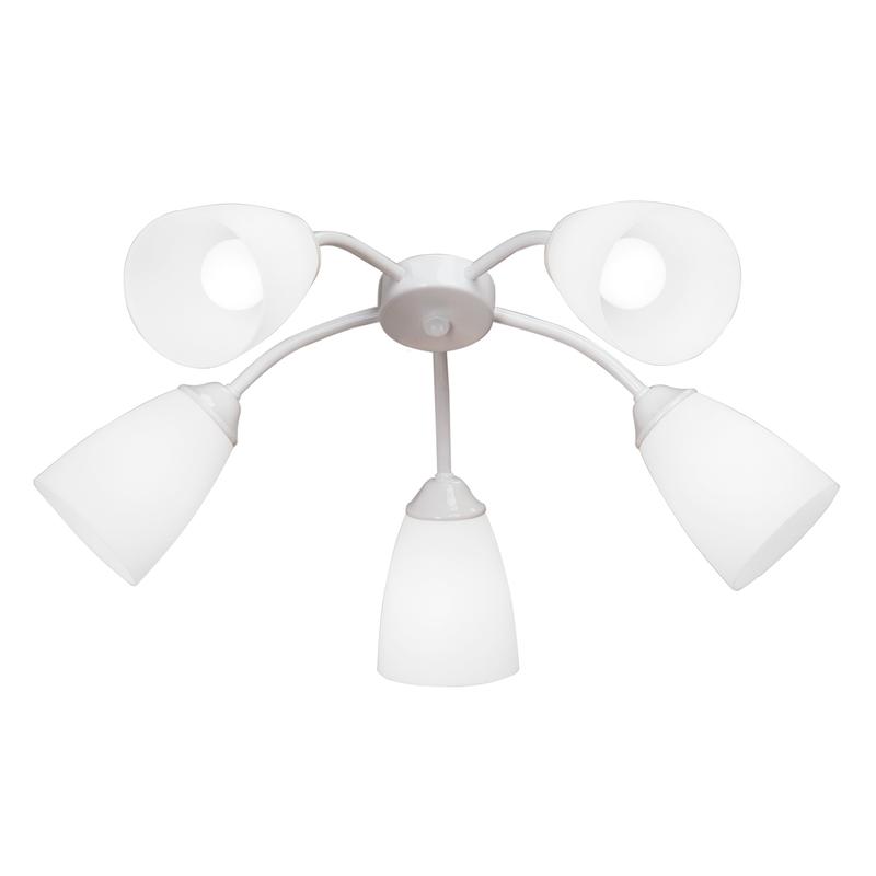 люстра v3187-0/5pl 5xe14 макс. 40вт плафон пп vitaluce v3187-0/5pl от BTSprom.by