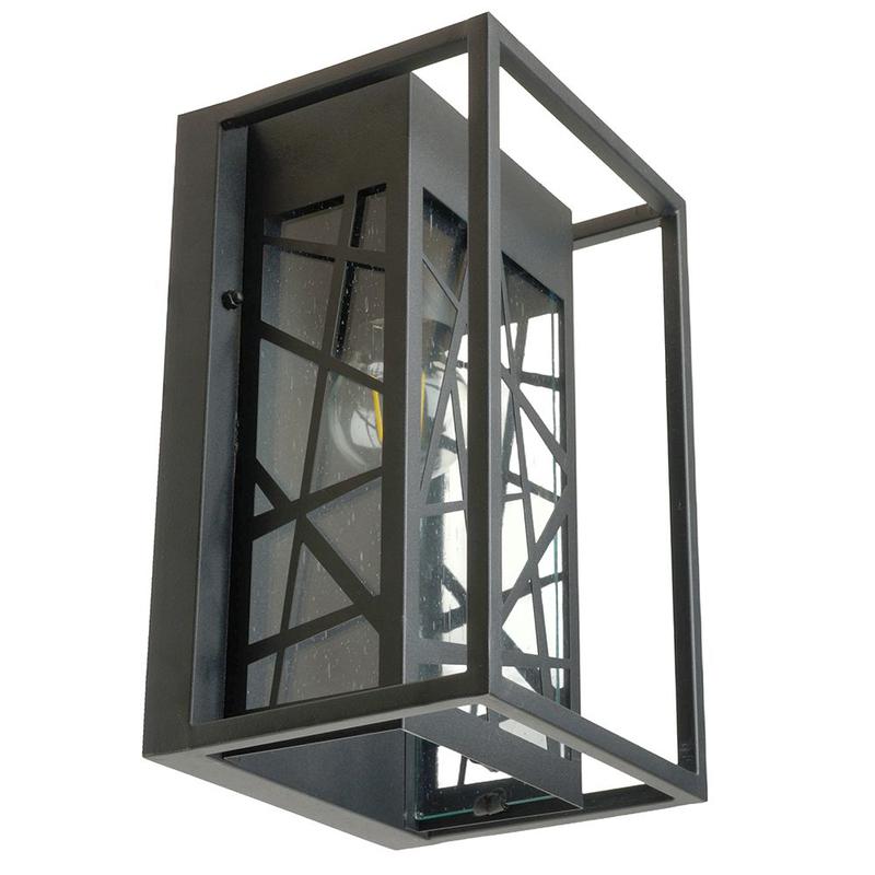 светильник pl641 60вт e27 230в садово-парковый на стену черн. feron 11647 от BTSprom.by