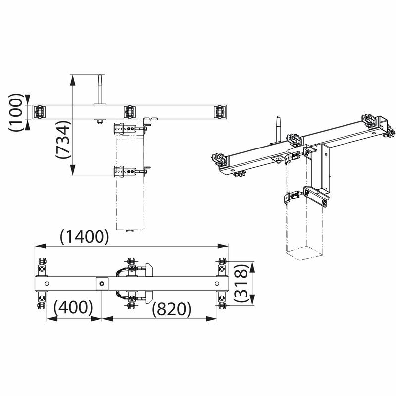 траверса ensto sh188.2r от BTSprom.by