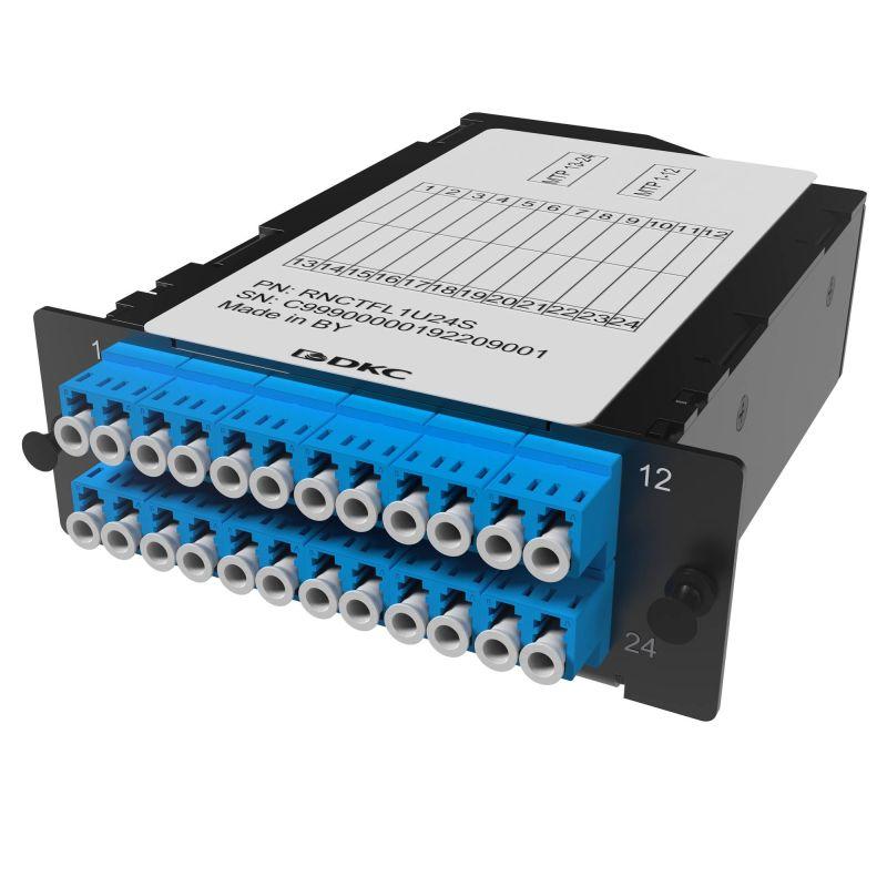кассета претерминированная 24ов 09/125 os2 2xmtp(12)f/12xlc-upc duplex 1 hu dkc rnctfl1u24s от BTSprom.by