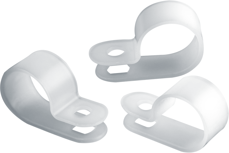 скоба под винт 6мм ncс-06-100-wh нейлон. бел. (уп.100шт) navigator 95716 от BTSprom.by