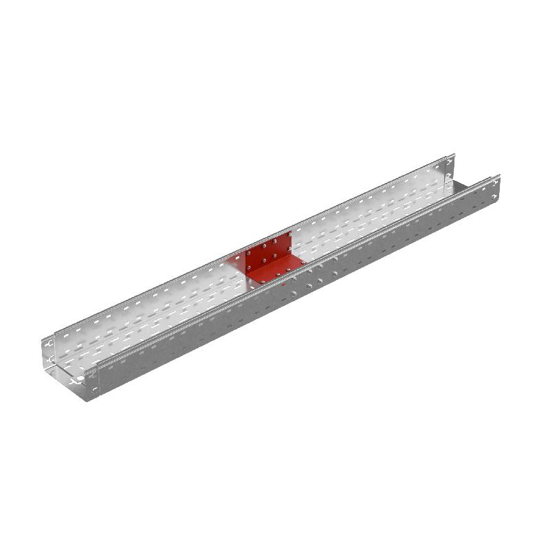 Пластина соединительная усиленная П-образ. для лотка 80х200мм "ПЛЮС" HD85 КМ PL18156 фото в каталоге от BTSprom.by