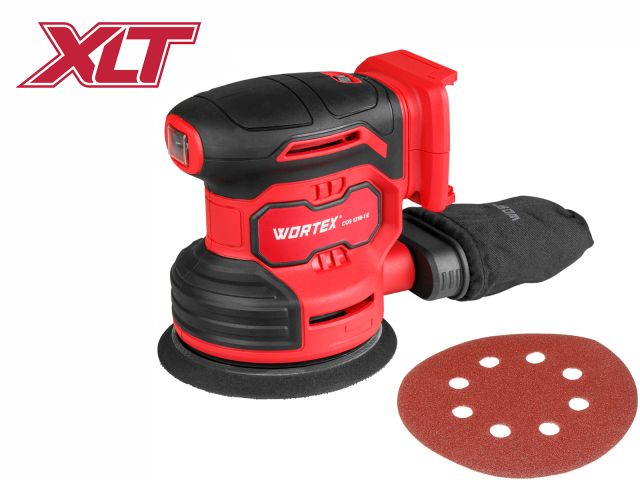 аккум. эксцентриковая шлифмашина wortex cos 1218-1 e в кор. all1 xlt solo 18в, 125 мм, 6000-13000 об (амплитуда колебаний, мм: 1.6) 1333435 от BTSprom.by