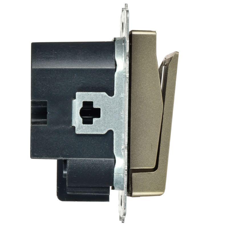  Выключатель карточный BRITE 30А ВС10-1-8-БрШ механизм шампань IEK BR-V11-0-10-K37 фото в каталоге от BTSprom.by