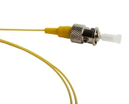пигтейл fpt-b9-9-st/ur-1m-lszh-yl волоконно-оптический sm 9/125 (os2) st/upc 1м lszh hyperline 27874 от BTSprom.by