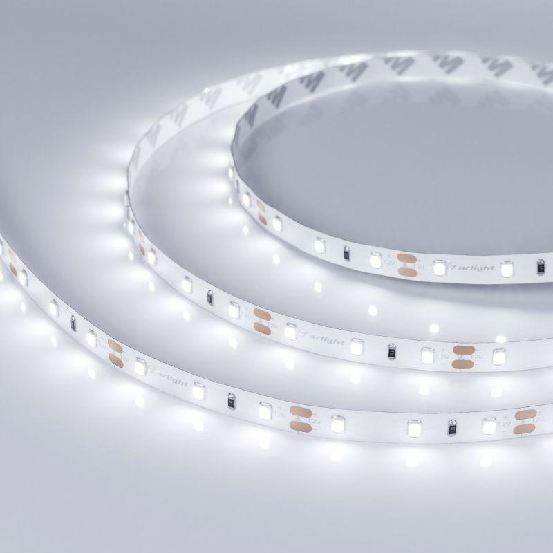 лента светодиодная rt-a60-8mm 12v white 6000к 4.8вт/м ip20 2835 (уп.5м) arlight 010522(2) от BTSprom.by