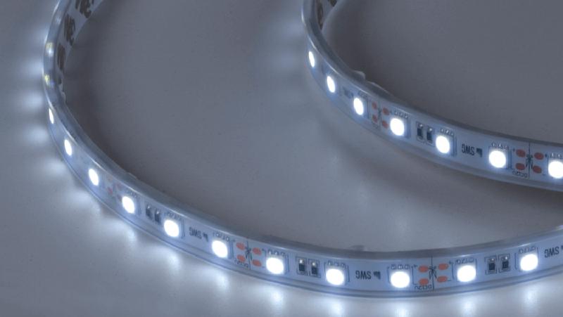 лента светодиодная стандарт 5050 60led/м 14.4вт/м холод. бел. 12в ip66 ультра (уп.5м) swg standard 00-00018613 от BTSprom.by