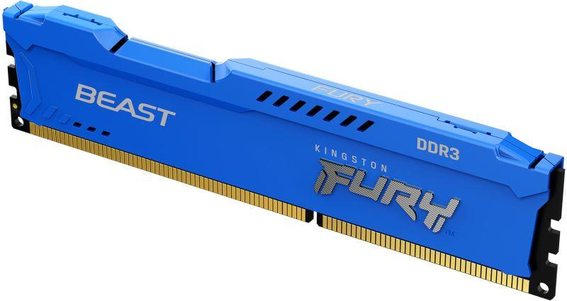 память оперативная kf316c10b/4 4gb 1600mhz ddr3 cl10 dimm fury beast blue kingston 1000632708 от BTSprom.by