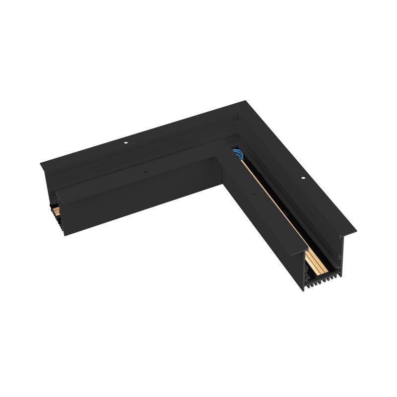 коннектор угловой mag-con-4560-f-l90 (bk) ip20 метал. arlight 026917(3) от BTSprom.by
