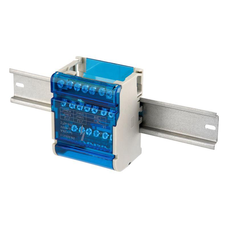 шина на din-рейку в корпусе (кросс-модуль) 4х7 rexant 11-2304-7 от BTSprom.by