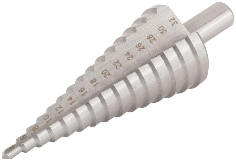  Сверло по металлу ступенчатое 4-32мм 15 ступеней HSS КУРС 36405 фото в каталоге от BTSprom.by