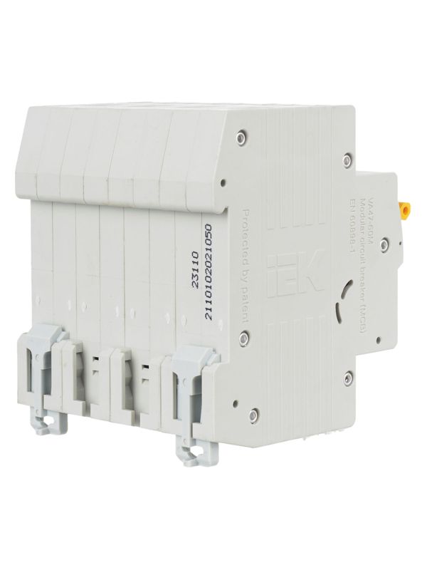  Выключатель автоматический модульный 4п C 50А 6кА ВА47-60M KARAT IEK MVA31-4-050-C фото в каталоге от BTSprom.by