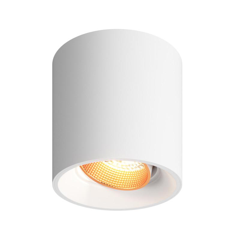 светильник 10вт gu5.3 ip20 led накладной пластик бел./бронз. denkirs 631275 от BTSprom.by