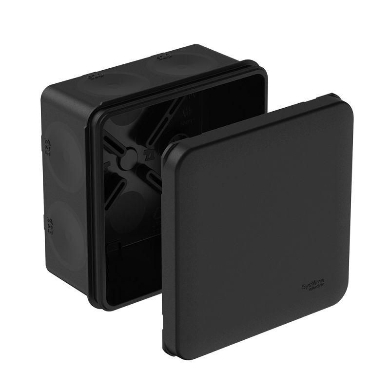 коробка распределительная multibox ip66 85х85х42 diy (со стикером) черн. se imt352971 от BTSprom.by