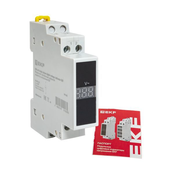  Индикатор напряжения модульный однофазный цифровой EKF VDI-G31 фото в каталоге от BTSprom.by