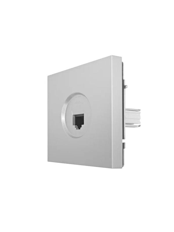  Розетка компьютерная 1-мест. СП ZIMA IP20 сер. матов. LEZARD 704-7488-139 фото в каталоге от BTSprom.by