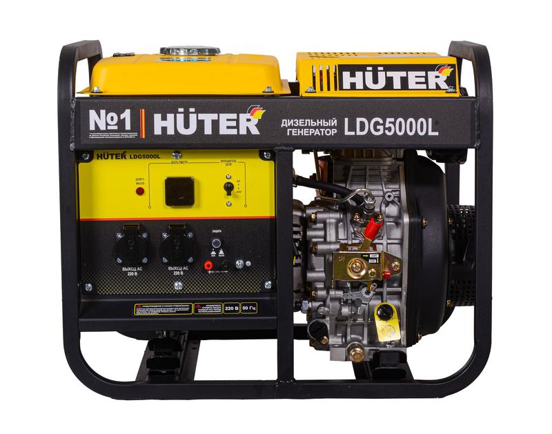 электрогенератор дизельный ldg 5000l huter 64/2/11 от BTSprom.by