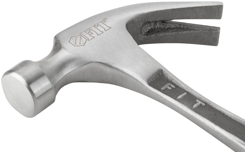  Молоток-гвоздодер Профи 29мм 450г цельнометал. FIT 44791 фото в каталоге от BTSprom.by