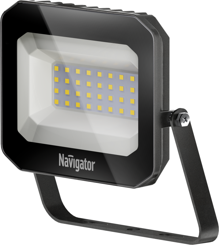 прожектор светодиодный 95 427 nfl-04-30-6.5k-bl-led 30вт 6500к ip65 3000лм черн. navigator 95427 от BTSprom.by