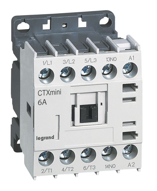 мини-контактор ctx3 3п 6а кат. 230в ac 1нз leg 417016 от BTSprom.by